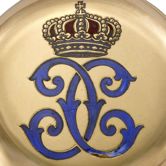 Swiss 14K gold and enamel hunting cased watch Circa 1900 Swiss 14K gold and enamel hunting cased watch Circa 1900