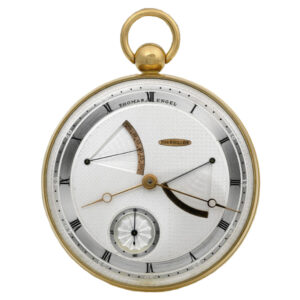 Exceptionally German gold one minute tourbillon Circa 1983
