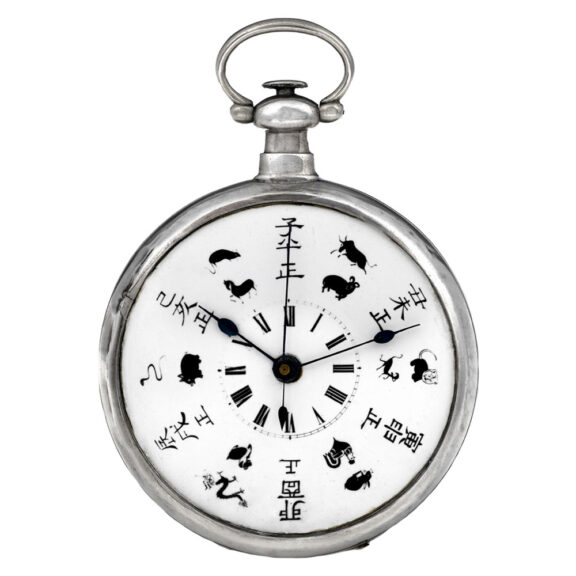 Swiss zodiac watch made for the Chinese market Circa 1875