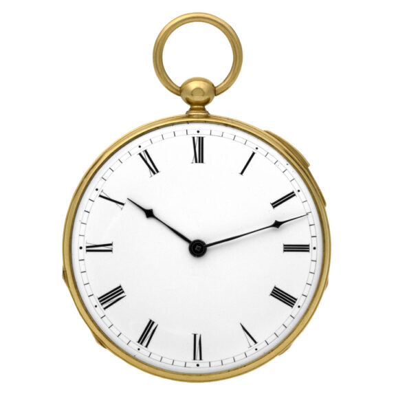 Swiss 18K gold quarter repeating pocket watch Circa 1850