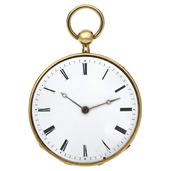 French gold repeater with ruby cylinder escapement Circa 1825