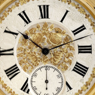 Swiss 18 carat gold and enamel Louis XVI pocket watch Circa 1780