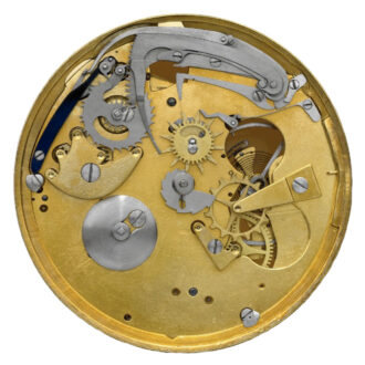 French 20K gold five-minute repeating pocket watch Circa 1799 French 20K gold five-minute repeating pocket watch Circa 1799