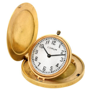 Swiss 18 carat gold US twenty dollar coin watch Circa 1970
