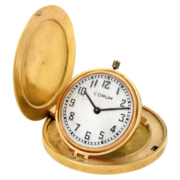 Swiss 18 carat gold US twenty dollar coin watch Circa 1970