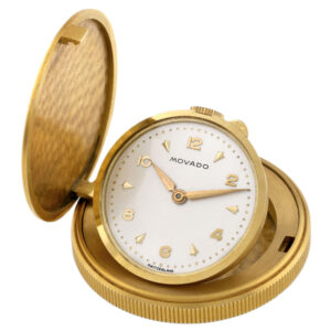 Swiss 18 carat gold St. Christopher coin watch Circa 1960