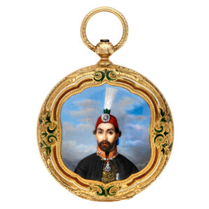 Swiss gold hunter made for the Turkish market Circa 1850