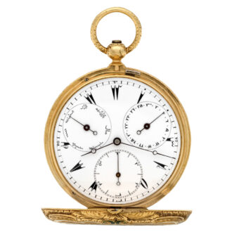 Swiss gold hunter made for the Turkish market Circa 1850