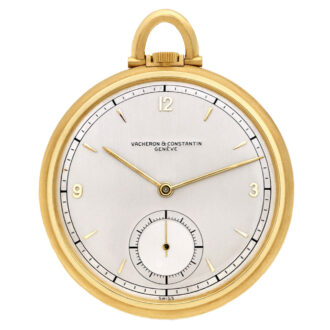 Unique Swiss 18K yellow gold and enamel dress watch Circa 1960