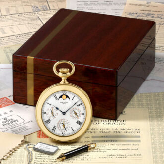 Historical and unique Swiss gold tourbillon watch Circa 1930
