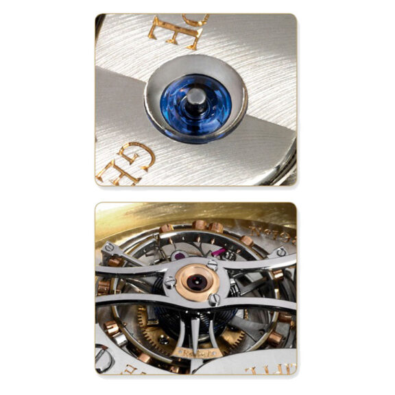 Historical and unique Swiss gold tourbillon watch Circa 1930 Historical and unique Swiss gold tourbillon watch Circa 1930