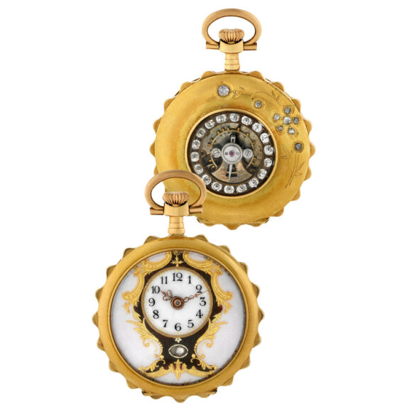 Unusual Swiss watch made for the Chinese market Circa 1905