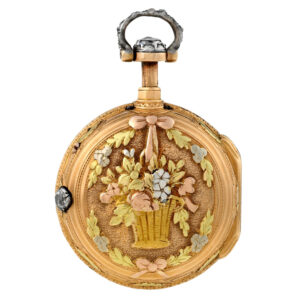 French gold quarter repeating à toc pocket watch Circa 1770