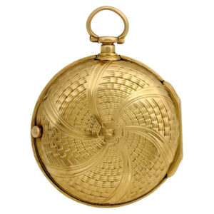 Fine French gold quarter repeating à toc pocket watch Circa 1770