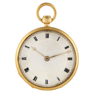 French gold repeater with special lever escapement Circa 1830