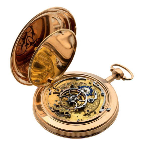 Unique Russian gold and enamel repeating pocket watch Circa 1860 Unique Russian gold and enamel repeating pocket watch Circa 1860
