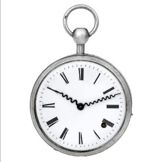 Fine Swiss silver with cylinder musical movement Circa 1820