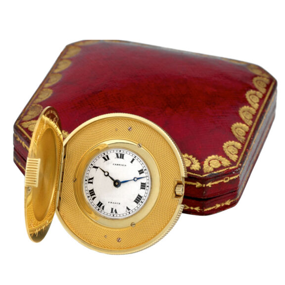 French gold coin of 1911 fitted with concealed watch Circa 1930