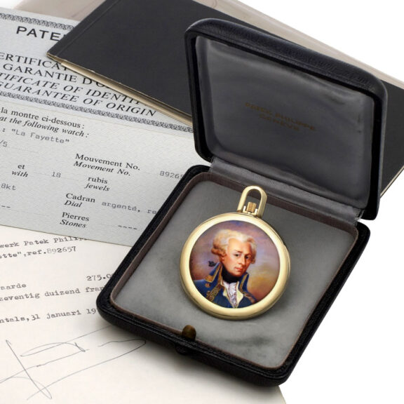 Unique Swiss gold with enamel miniature portrait Circa 1974 Unique Swiss gold with enamel miniature portrait Circa 1974