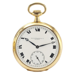 Fine Swiss 18K yellow gold lever pocket watch Circa 1910