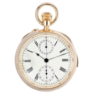 Swiss gold repeater made for the English market Circa 1900