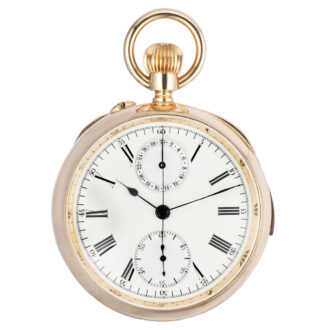 Swiss gold repeater made for the English market Circa 1900