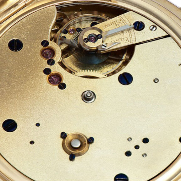 Swiss gold repeater made for the English market Circa 1900