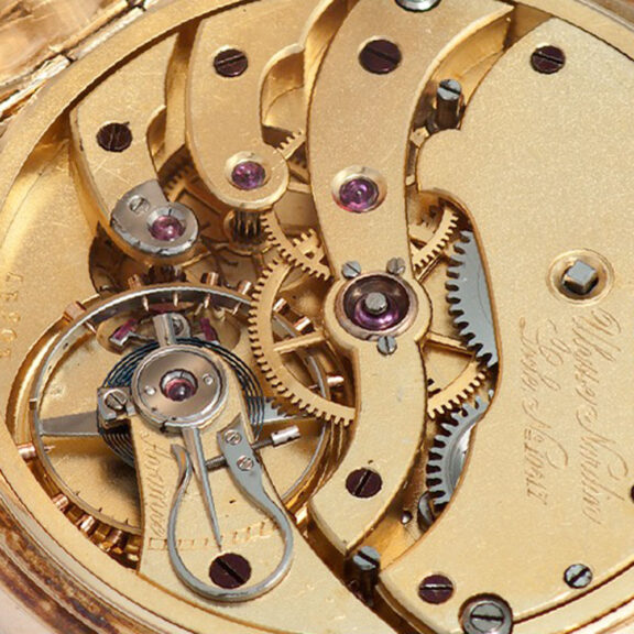 Swiss 18K yellow gold Grand Prix pocket watch Circa 1910 Swiss 18K yellow gold Grand Prix pocket watch Circa 1910
