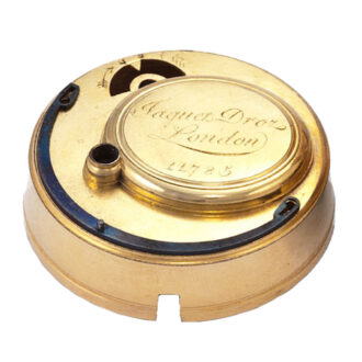English pink gold pair-cased verge pocket watch Circa 1785