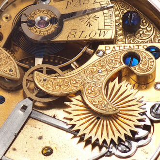 Rare Swiss gold lever made for the English market Circa 1889
