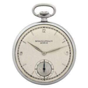 Swiss stainless steel dress watch with sector dial Circa 1984