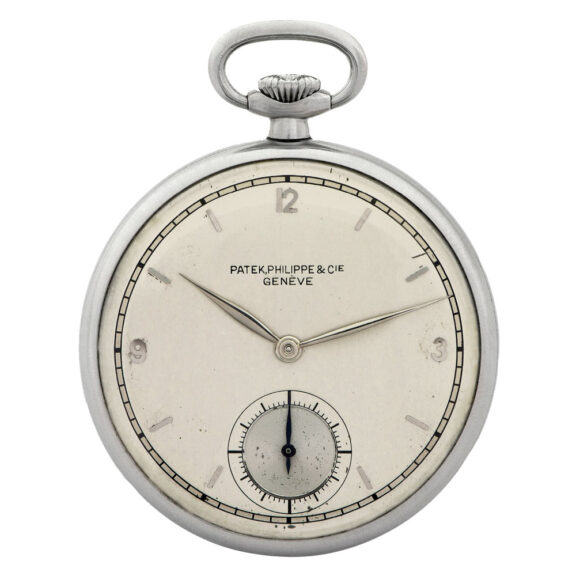 Swiss stainless steel dress watch with sector dial Circa 1984
