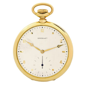 French 18K yellow gold chronometer pocket watch Circa 1930