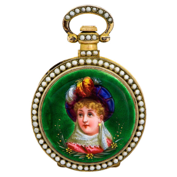 Swiss silver-gilt watch made for the Chinese market Circa 1875