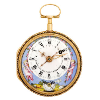 Swiss gold watch made for the French market Circa 1780