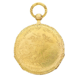 Fine Swiss 18K gold quarter repeating pocket watch Circa 1840