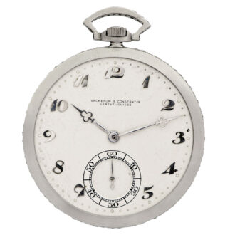 Elegant platinum and diamond-set dress watch Circa 1920 Elegant platinum and diamond-set dress watch Circa 1920