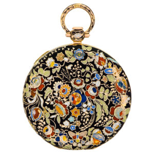 Charming French gold cylinder pendant watch Circa 1850