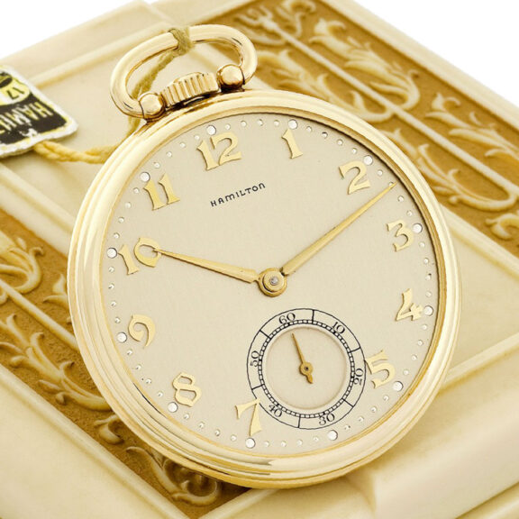 Historically interesting American 14K gold pocket watch Circa 1947Historically interesting American 14K gold pocket watch Circa 1947Historically interesting American 14K gold pocket watch Circa 1947Historically interesting American 14K gold pocket watch Circa 1947Historically interesting American 14K gold pocket watch Circa 1947