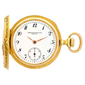 Splendid Swiss gold and diamond lady's pendant watch Circa 1908