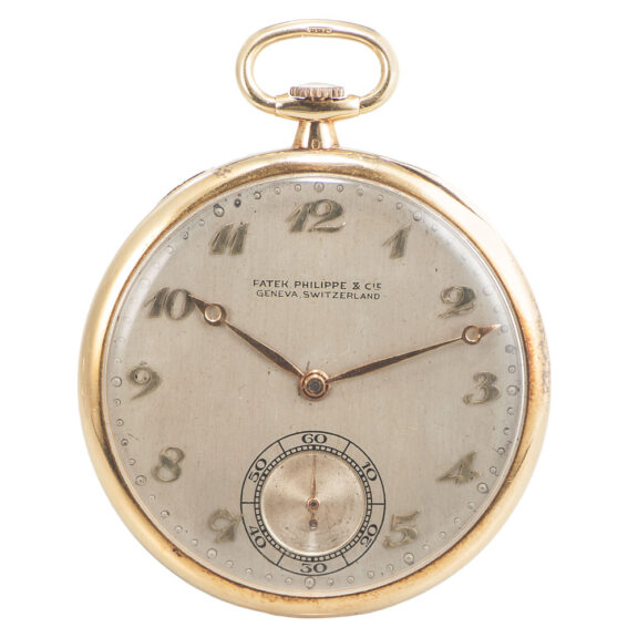 Swiss gold dress watch with gold Breguet numerals Circa 1928