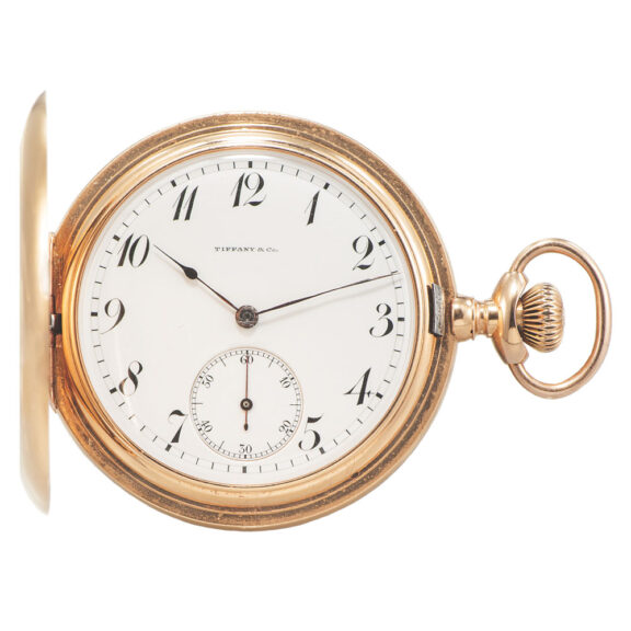 American gold hunting cased lever pocket watch Circa 1904
