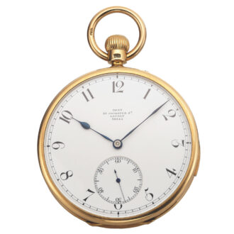 English 18K gold quarter repeating pocket watch Circa 1848