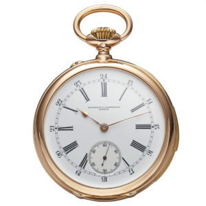 Swiss 18K gold quarter repeating pocket watch Circa 1900