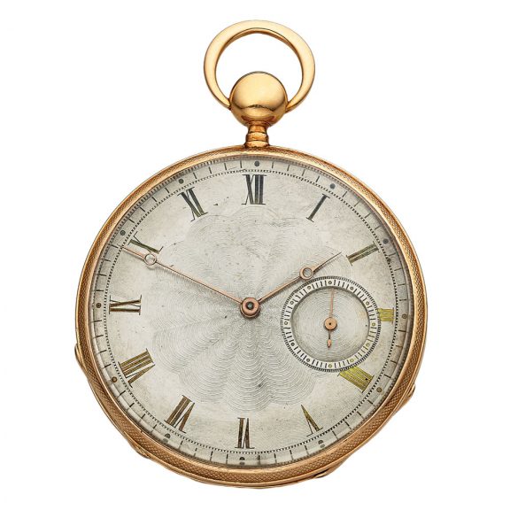 Swiss pink gold quarter repeating pocket watch Circa 1840