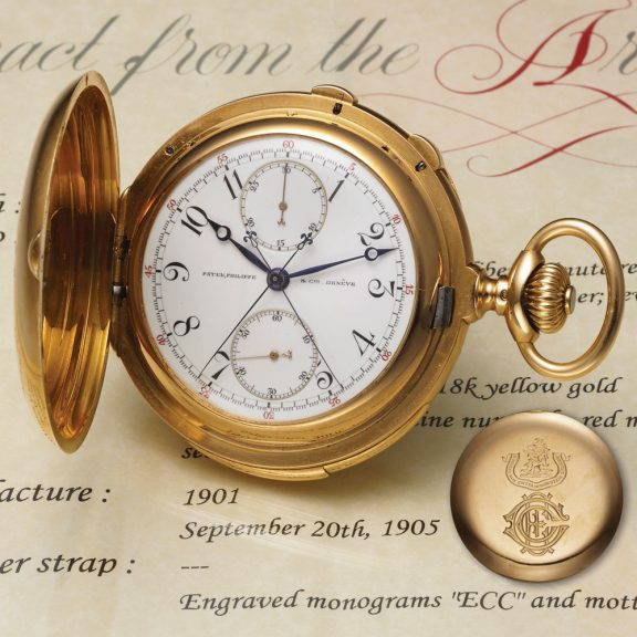 Excellent Swiss gold minute repeating lever hunter Circa 1901