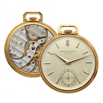 Elegant Swiss gold lever keyless dress watch Circa 1950