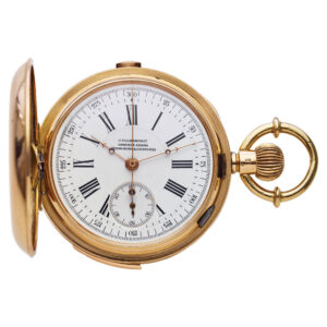 Swiss gold chronograph made for the Chinese market Circa 1900