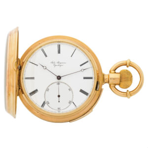 Danish gold five-minute repeating pocket watch Circa 1880