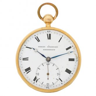 Early Danish gold repeater with double duplex Circa 1805